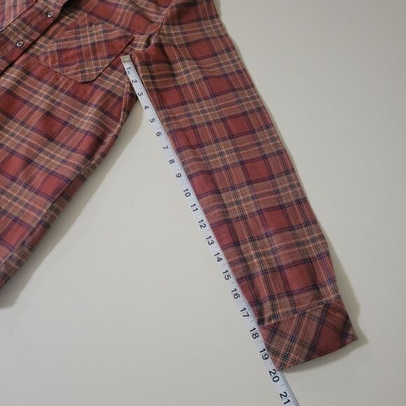 5.11 Tactical Womens Ruth Plaid Long Sleeve Flannel Button-Down Shirt - Picture 7 of 16